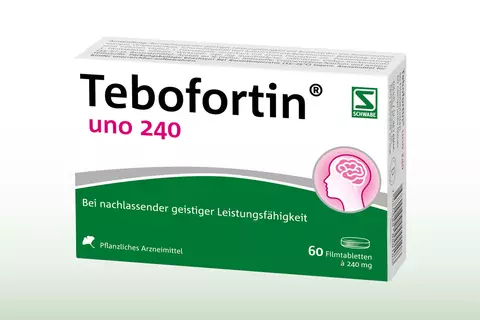 Tebofortin Vergesslichkeit Konzentrationsschwierigkeiten- Schwabe Pharma